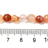 Natural Agate(Dyed & Heated) Beads Strands G-H066-B01-01-5