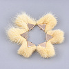 Faux Mink Fur Tassel Pendant Decorations FIND-S302-05B-1
