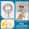 48Pcs 8 Styles 925 Sterling Silver Bead Caps STER-PH0004-60-5