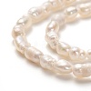 Natural Cultured Freshwater Pearl Beads Strands X-PEAR-J005-56-01-2