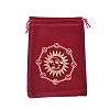 Velvet Sun Printed Packing Tarot Pouches PW-WG17539-04-1