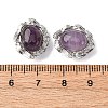 Natural Amethyst Oval Multi-Strand Links G-G207-02P-08-3