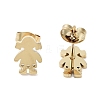 PVD Vacuum Plating 304 Stainless Steel Stud Earrings for Women EJEW-A048-39B-G-2