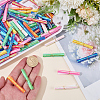100Pcs Paper Message in a Bottle Capsule Letter Roll AJEW-SC0004-36B-3