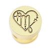 Constellation Golden Tone Wax Seal Brass Stamp Heads STAM-P002-02G-02-1