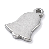 Anti-Tarnish 304 Stainless Steel Charms STAS-R003-01P-07-2