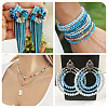 6 Strands 6 Styles Electroplate Glass Beads Strands EGLA-TADJ0001-02B-6