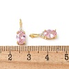 Brass Micro Pave Cubic Zirconia Pendants KK-Q031-43G-06-3