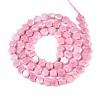 Anti-Tarnish Electroplate Glass Beads Strands GLAA-T028-6mm-02H-2