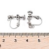 Non-Tarnish 316 Stainless Steel Clip-on Earring Findings X-STAS-K274-09P-3