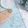 6300Pcs Acrylic Rhinestone Pointed Back Cabochons GACR-SP0001-03D-3