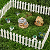 1Pc Wood Fence Ornaments WOOD-CN0001-28A-4