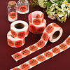 500Pcs Paper Adhesive Label Stickers STIC-WH20010-25B-5