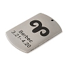 Non-Tarnish 304 Stainless Steel Pendants LS-STAS-C098-01C-P-2