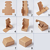 Kraft Paper Box CON-WH0036-03-2
