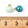 Brass Enamel Pendants KK-K364-17C-G-3