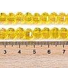 Electroplate Transparent Glass Beads Strands EGLA-B011-08A-AB06-4