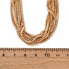 Iron Box Chain Necklaces NJEW-U046-03G-3