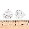 201 Stainless Steel Pendants STAS-T066-91P-3