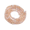 Electroplate Glass Beads Strands LS-EGLA-A044-T2mm-L20-3