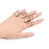 Crystal Rhinestone Finger Ring RJEW-MSMC002-17RG-3