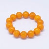 Resin Imitation Amber Beads Stretch Bracelets BJEW-E337-09E-1