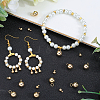 40Pcs 2 Styles Brass Charms KK-BBC0015-23-4