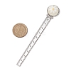 Alloy Ruler Bookmark AJEW-JK00355-3