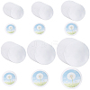 240Pcs 6 Styles Transparent Plastic Film for Badge DIY-CP0013-94-1