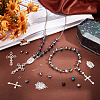   DIY Rosary Beaded Style Necklaces Bracelet Making Finding Kit DIY-PH0021-63-5