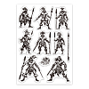 Custom Summer Theme PVC Plastic Clear Stamps DIY-WH0631-0038-8