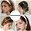 22Pcs Plastic Firm Headband Non-slip Strip DIY-CY0003-03A-5