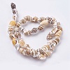 Natural Sea Shell Beads Strands X-BSHE-K012-07-2