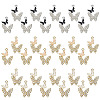 30Pcs 3 Colors Alloy Enamel Pendants FIND-ME0002-09-1