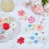 150Pcs 2 Styles Cloth Flower Ornaments DIY-SP0005-85-4