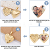 304 Stainless Steel Heart Locket Pendant Necklaces for Photo NJEW-WH0020-97D-3
