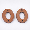 Painted Poplar Wood Links WOOD-T021-02I-2