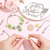 10Pcs Brass European Style Bracelets for Jewelry Making KK-PA0001-20-3