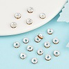 Brass Grade A Rhinestone Spacer Beads RB-A014-Z6mm-17S-4