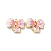 304 Stainless Steel Enamel Pendants STAS-U061-07G-1