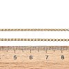 Brass Chain Necklaces X-MAK-L009-10G-3
