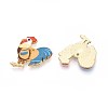Printed Alloy Pendants ENAM-CJC0020-47C-2
