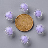 Transparent Acrylic Beads TACR-S152-04A-SS2114-3