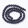 Synthetic Blue Goldstone Beads Strands X-GSR6mmC053-3