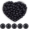Round Opaque Acrylic Beads MACR-SP0001-27B-01-1