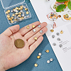 60Pcs 2 Colors Ion Plating(IP) 304 Stainless Steel Charms FIND-DC0006-04B-3
