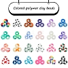 168G 24 Styles Handmade Polymer Clay Beads CLAY-FS0001-38-2