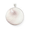 Natural Sea Shell Pendants SHEL-F005-03P-2