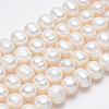 Grade A Natural Cultured Freshwater Pearl Beads Strands PEAR-L001-B-08-4