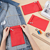 Canvas Cloth Zipper Bags ABAG-WH0077-09B-05-3